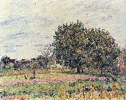 Alfred Sisley Anfang Oktober oil painting on canvas